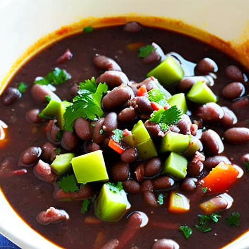black bean soup recipe